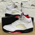 Air Jordan 5 Fire Red Silver Tongue (2020) Sz 11