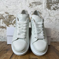 Alexander Mcqueen Brown Suede Tab White Sneaker Sz 7 (40)