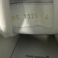 Louis Vuitton Blue Denim White Trainer Sneaker Sz 5.5 (4LV)