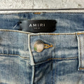 Amir Plain Acid Blue Denim Jeans Sz 32