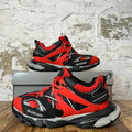 Balenciaga Track Runner Red Black Grey Sneaker Sz 12 (45)