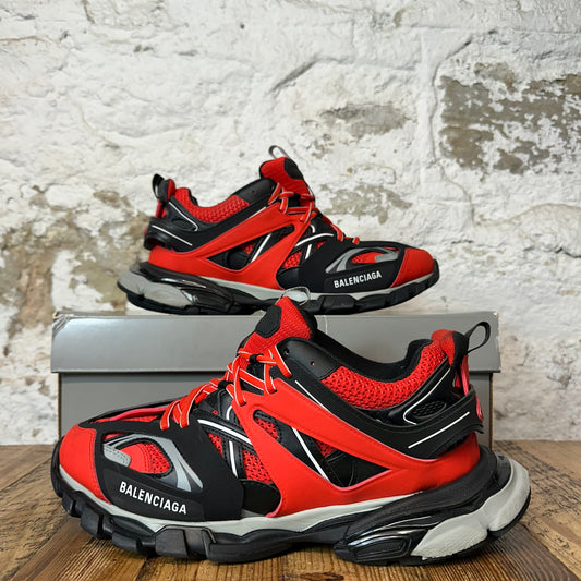 Balenciaga Track Runner Red Black Grey Sneaker Sz 12 (45)