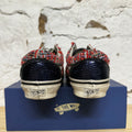 Vans Premium Old School Charms Red Black Sz 11.5