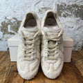 Maison Margiela Replica White Faux Shearling Sneaker Sz 10 (43)
