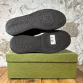 Gucci Chunky Embossed GG Black Sneaker Sz 11.5
