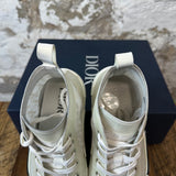 Dior B23 Clear White Oblique High Sneaker Sz 11 (44)