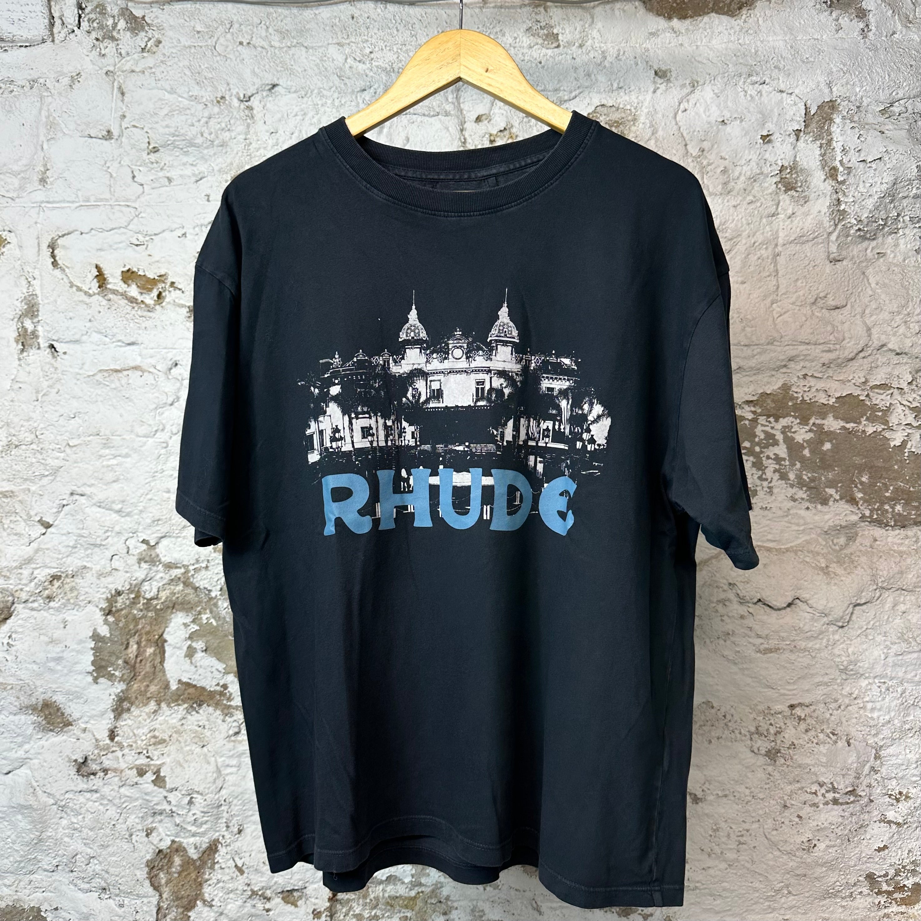 Rhude City T-shirt Navy Sz M