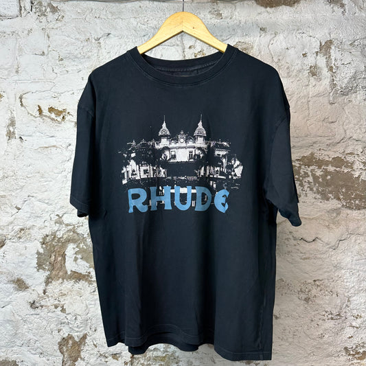 Rhude City T-shirt Navy Sz M