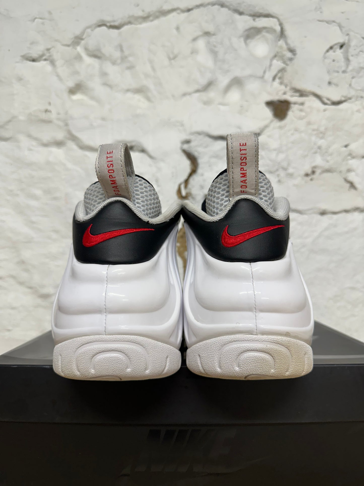 Nike Air Foamposite Chrome White Sz 13