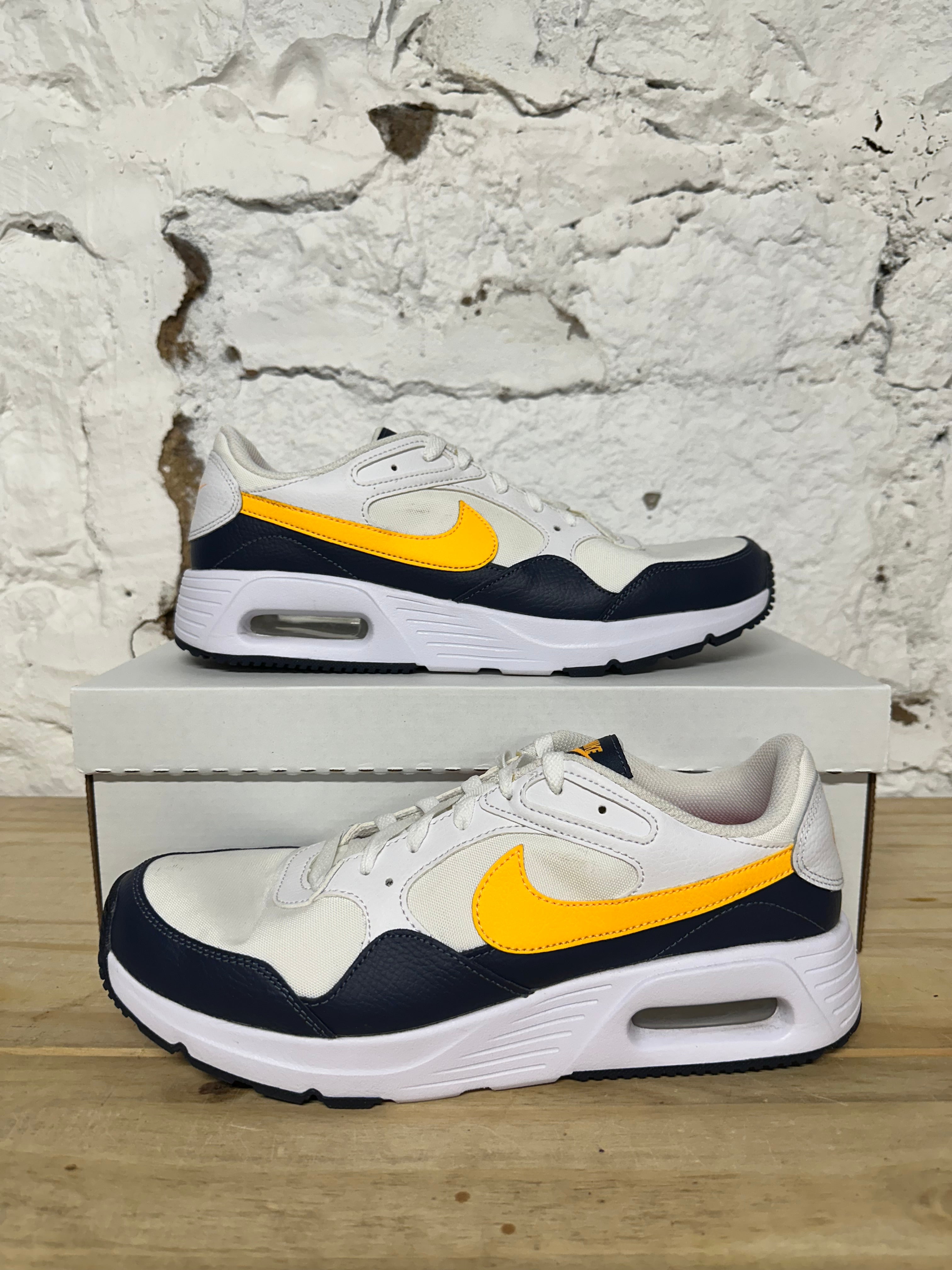 Nike Air Max SC White Thunder Racer Pink Sz 10