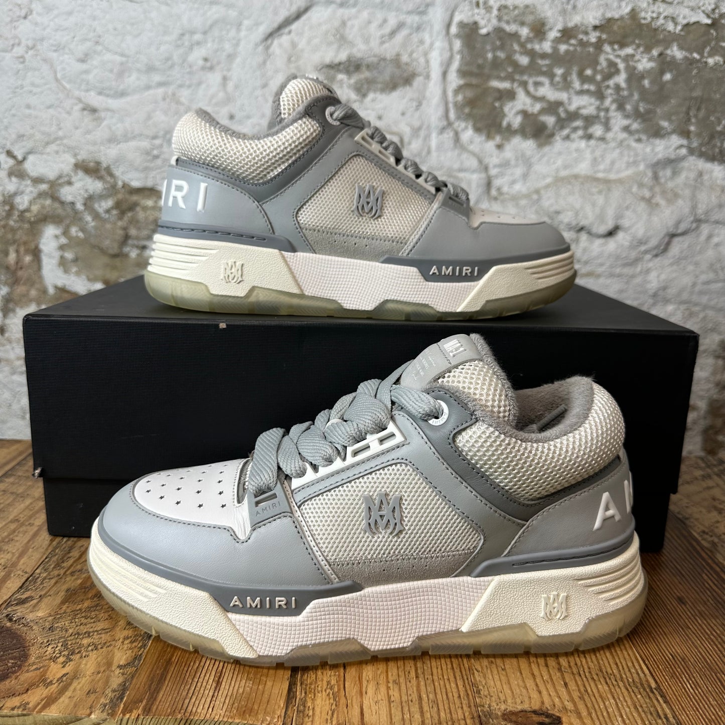 Amiri MA-1 Grey White Sneaker Sz 9 (42)