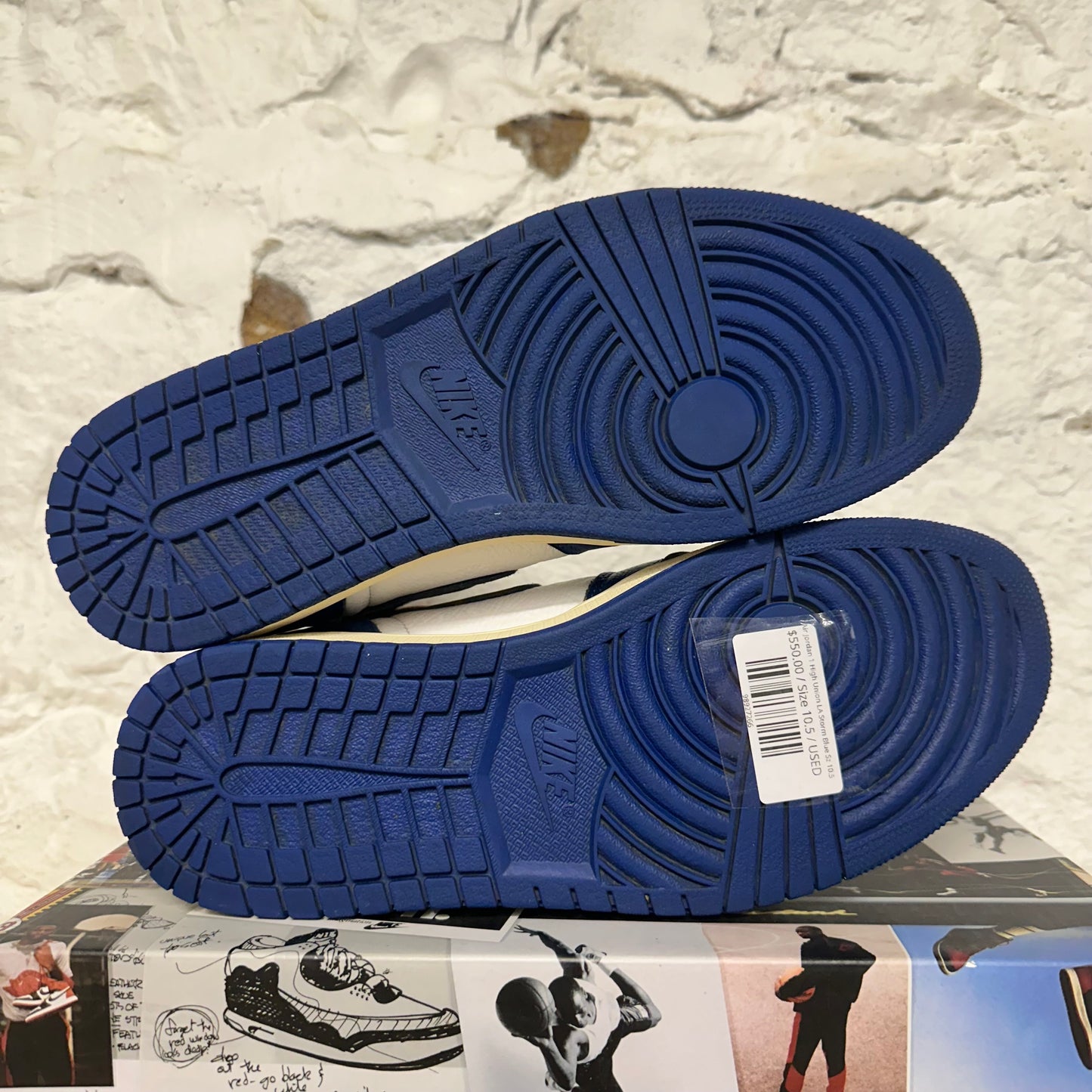 Air Jordan 1 High Union Los Angeles Storm Blue Sz 10.5