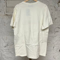 Gucci Original Red Green Logo T-shirt Cream Sz M
