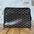 Goyard Jouvence Brown Monogram Black Toiletry Bag