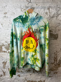 Palm Angels Smiley Tie Dye Hoodie Sz M