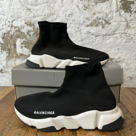 Balenciaga Black White Sock Rrunner Sneaker Sz 6.5 (39) No Box