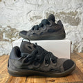 Lanvin Curb Black Lace Grey Sneaker Sz 13 (46)