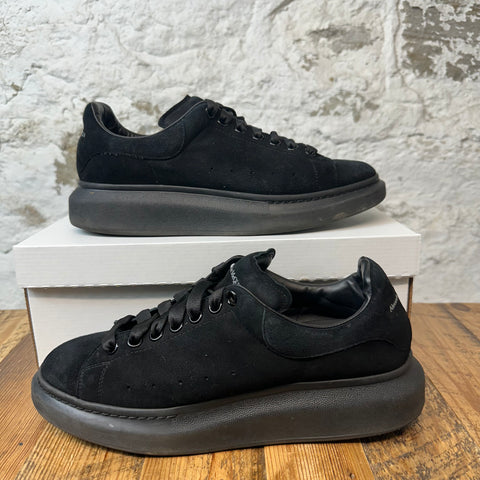 Alexander Mcqueen Black Suede Low Sneaker Sz 10 (43) No Box