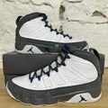 Air Jordan 9 Flint Grey French Blue Sz 9.5