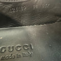 Gucci Black GG Monogram Sneaker Sz 8.5