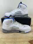 Air Jordan 5 White Stealth Sz 6.5Y