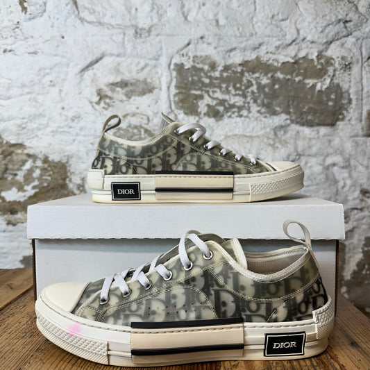 Dior B23 Grey Oblique White Sneaker Sz 9 (42)