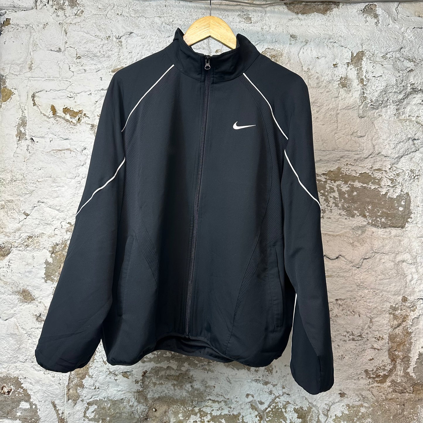 Supreme Nike Track Jacket Black Sz L
