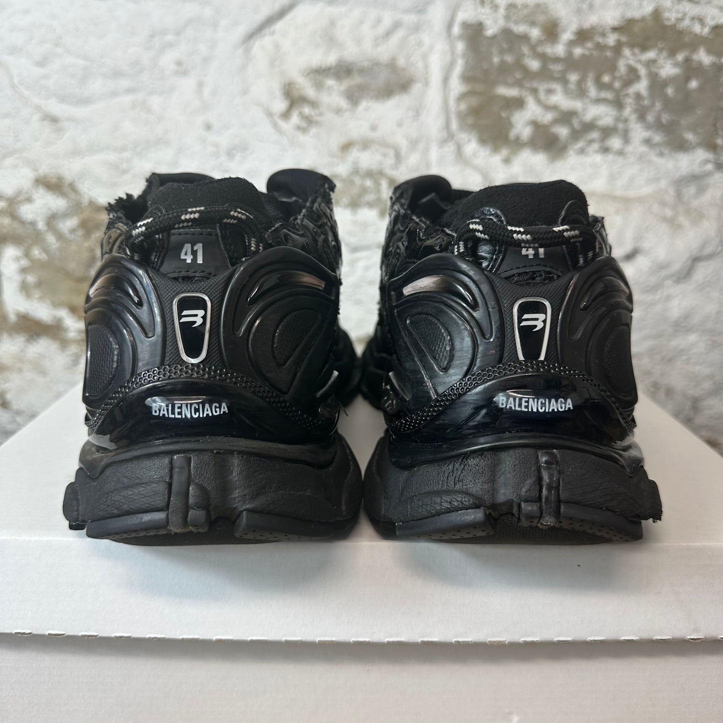 Balenciaga Runner Triple Black Sneaker Sz 8 (41)