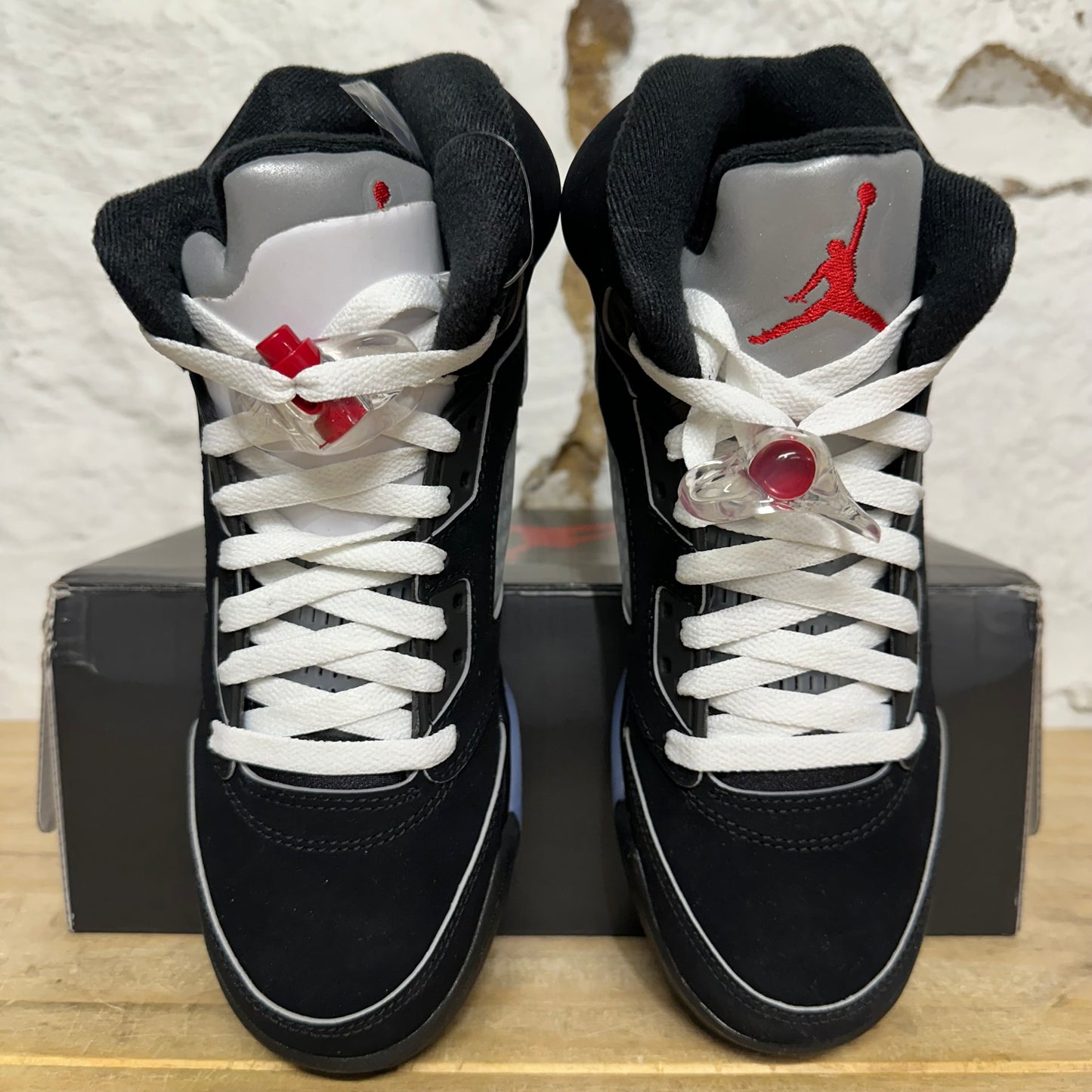 Air Jordan 5 Black Metallic Reimagined Sz 5.5Y DS