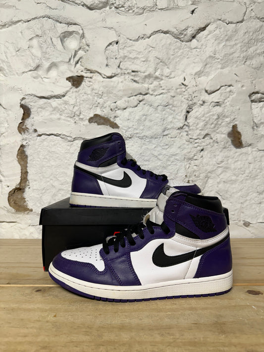 Air Jordan 1 High Court Purple 2.0 Sz 10.5