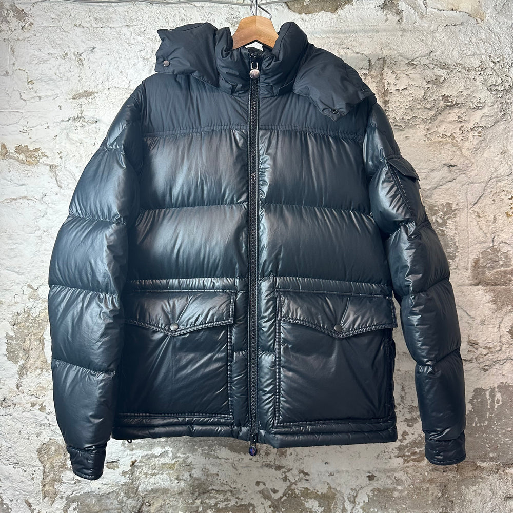Moncler Masaya Giubbotto Puffer Jacket Navy Sz M (3)