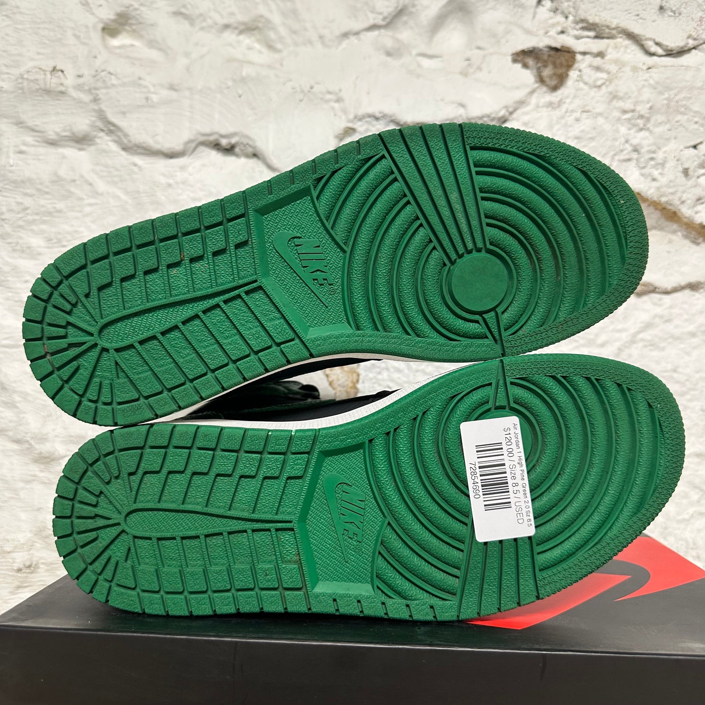 Air Jordan 1 High Pine Green 2.0 Sz 8.5