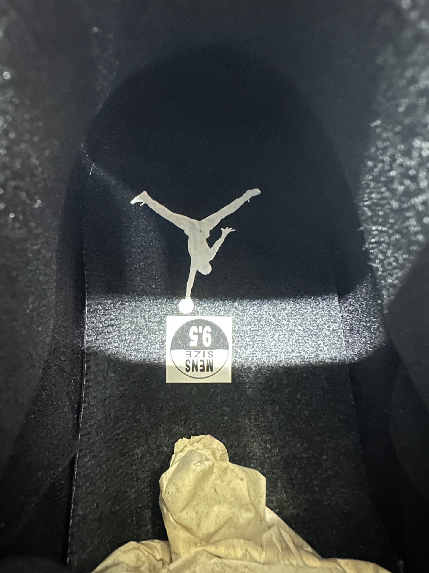 Air Jordan 3 Black Cat Sz 9.5 DS