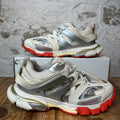 Balenciaga Track Runner Grey Cream Red Sneaker Sz 11 (44)