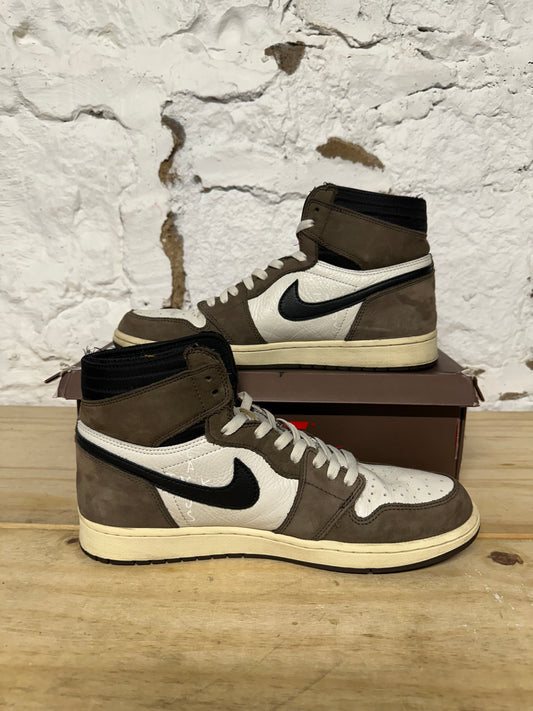 Air Jordan 1 High Travis Scott Mocha Sz 12