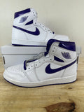 Air Jordan 1 High Court Purple Sz 7.5(9W) DS