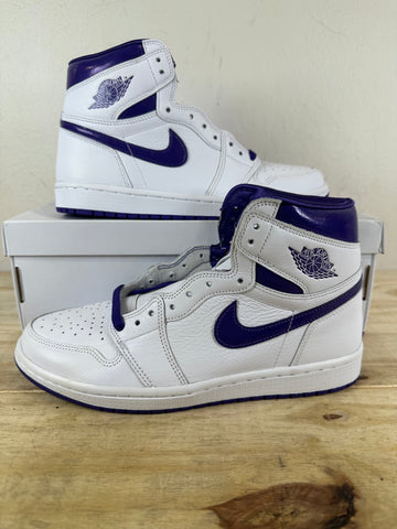 Air Jordan 1 High Court Purple Sz 7.5(9W) DS