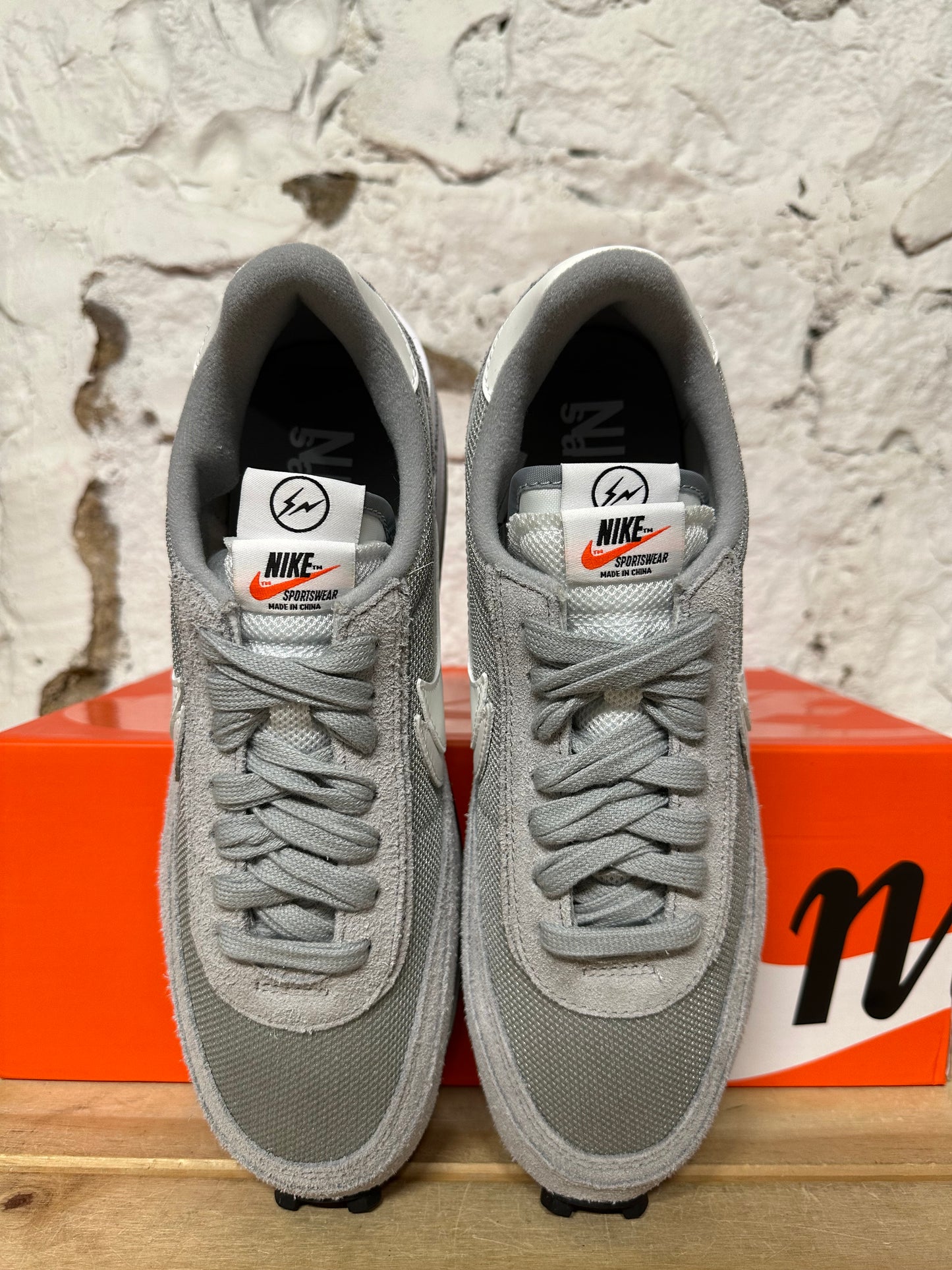 Nike LD Waffle Sacai Fragment Smoke Grey Sz 10.5 DS