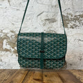 Goyard Belvedere PM Green Monogram Messenger Bag