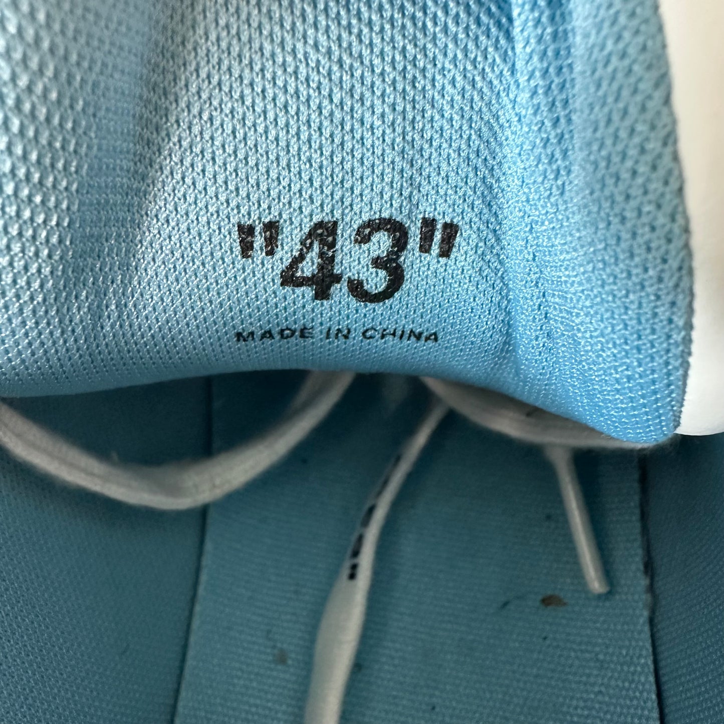 Off-White Out Of Office Light Blue White Sneaker Sz 10 (43)