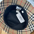 Burberry Plaid Bucket Hat Sz M