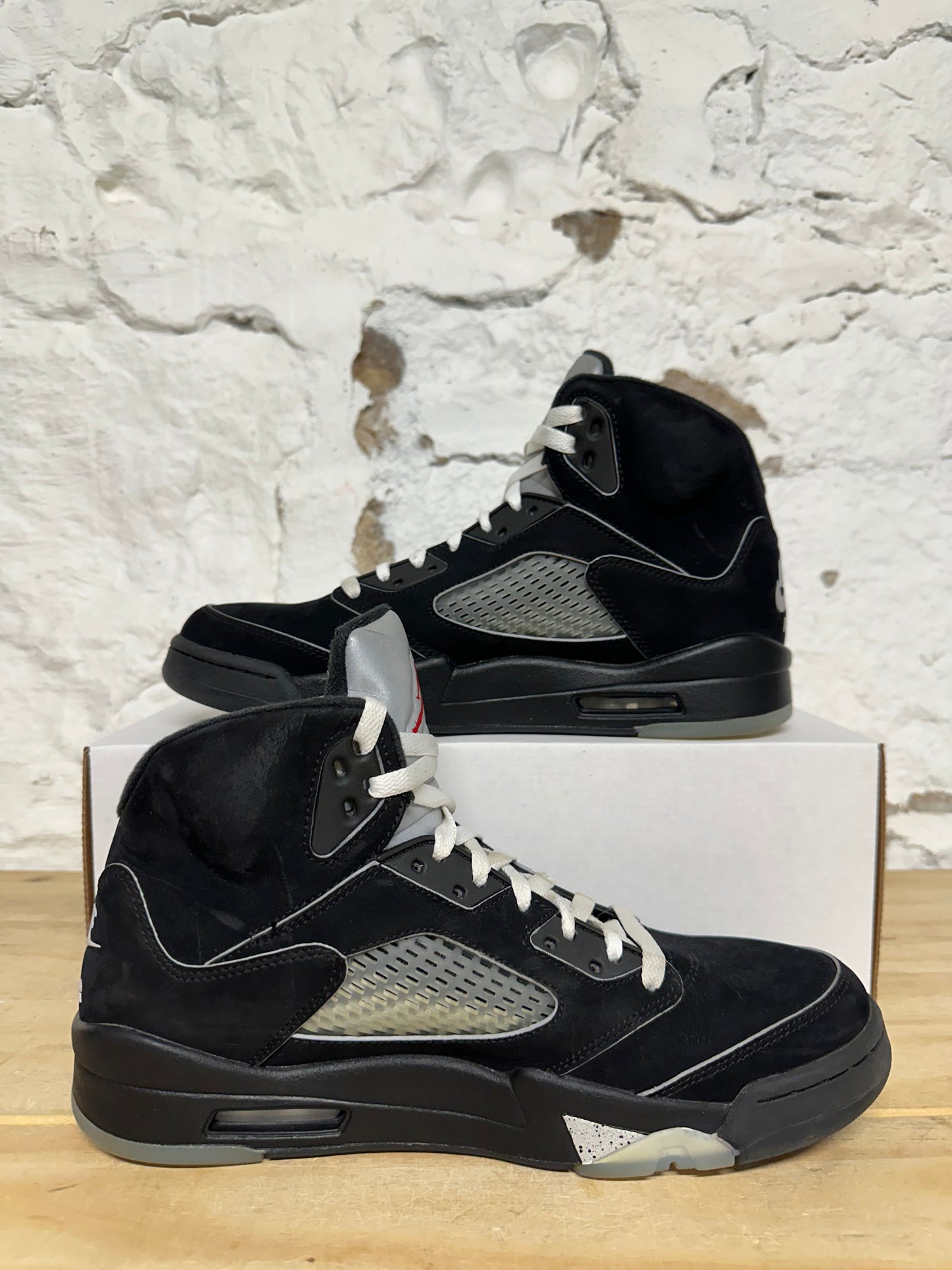 Air Jordan 5 Black Metallic Reimagined Sz 10