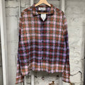 Vale Forever Purple Haze Flannel Studded Sz L