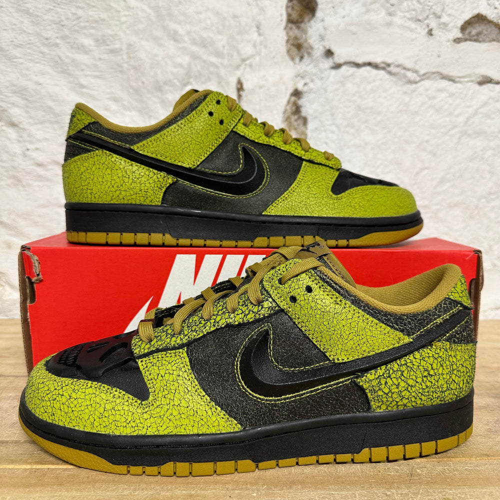 Nike Dunk Low Halloween Skull Sz 9