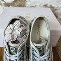 DIor Walk N Dior Chambray Monogram White Sneaker Sz 5 (37)