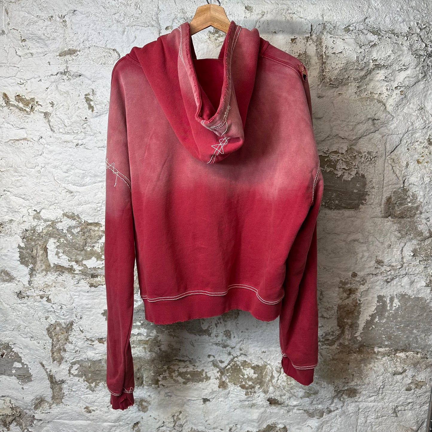 Vale Religion Zip Up Hoodie Red Sz XXL DS