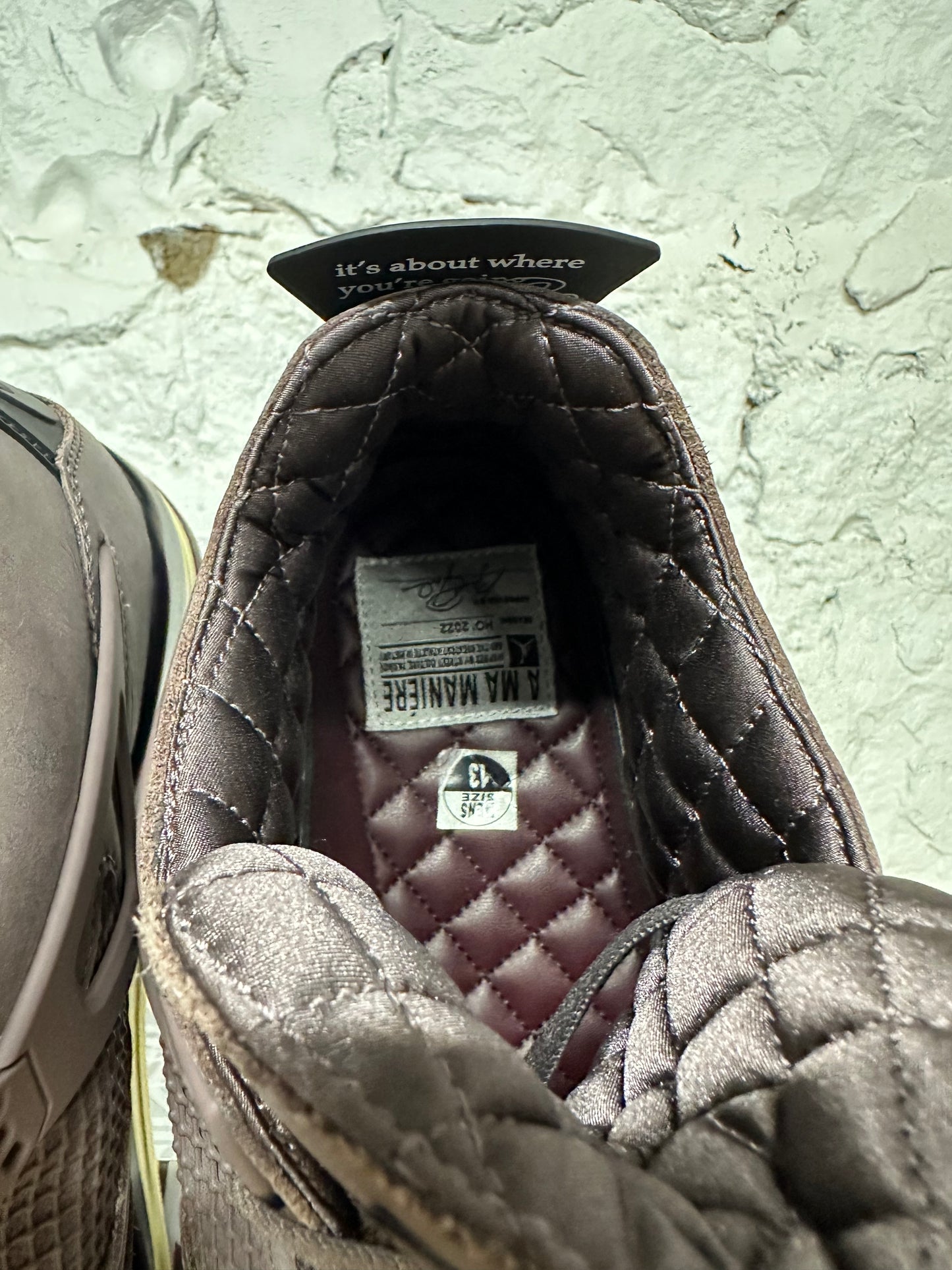 Air Jordan 4 A Ma Maniere Violet Ore Sz 13