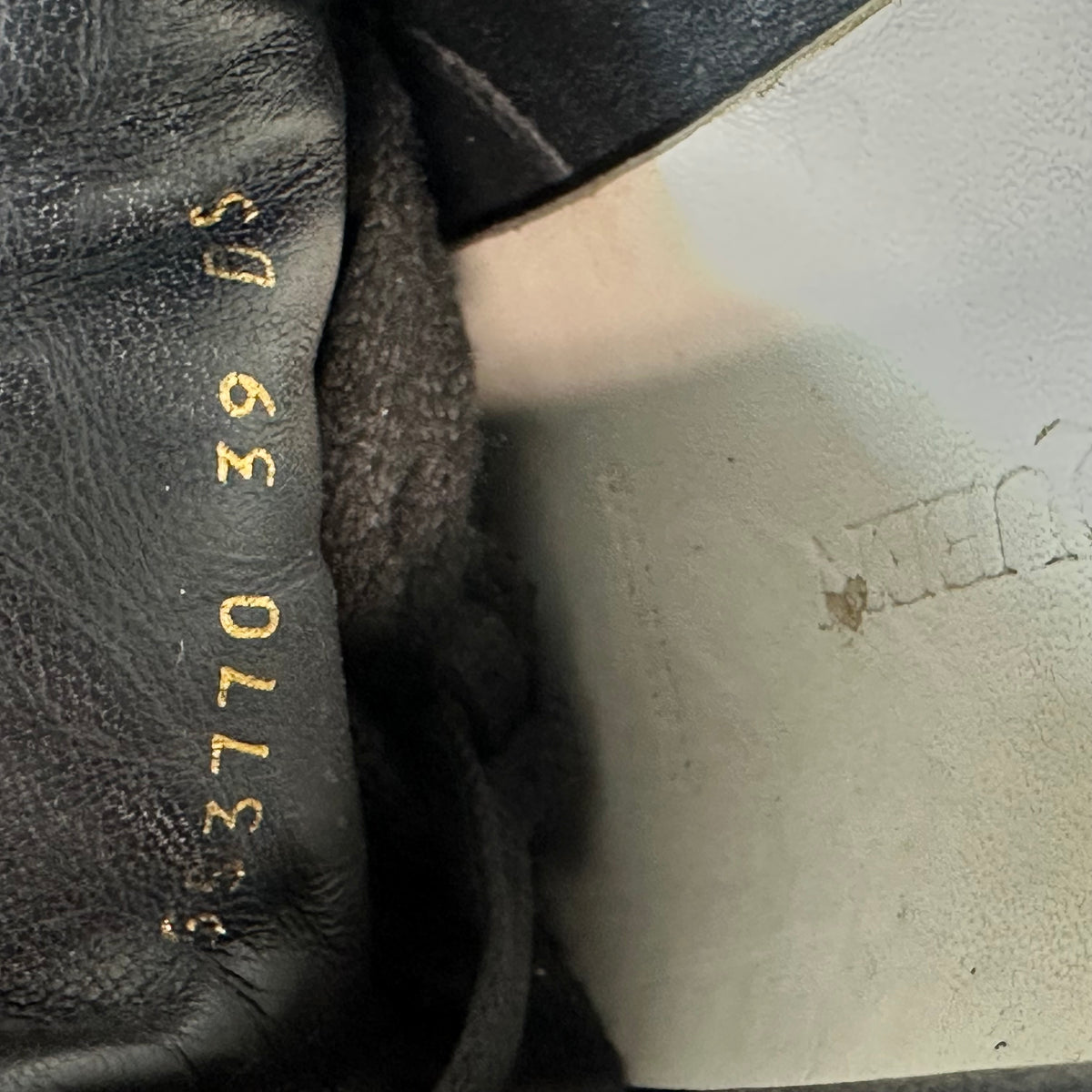 Alexander McQueen Black White Sole Sneaker Sz 6.5 (39)