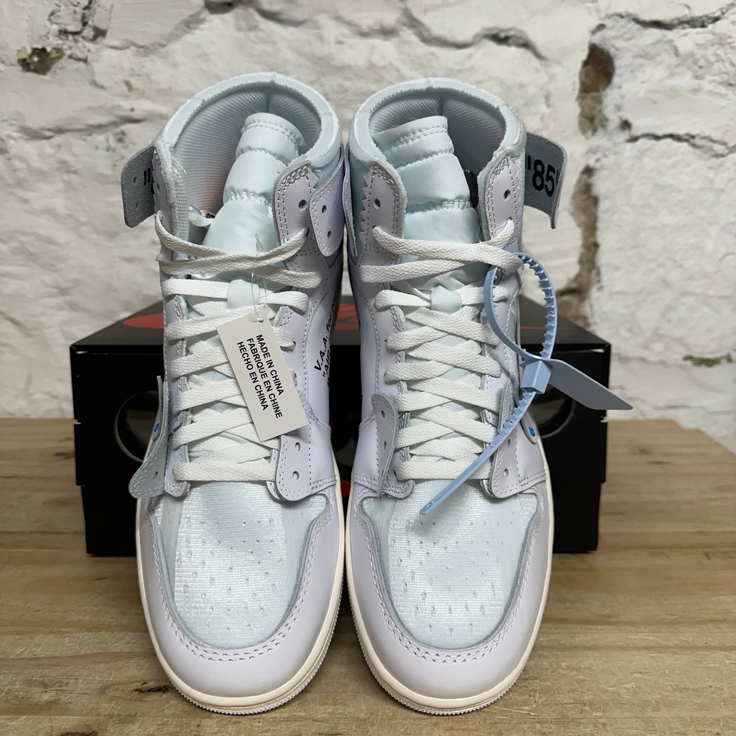 Air Jordan 1 High Virgil Abloh Archive Alaska Sz 10.5 DS