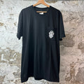 Chrome Hearts Dagger Spellout Black T-Shirt Sz XL